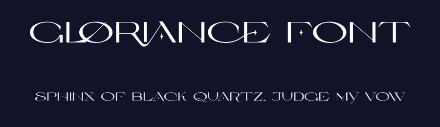 Gloriance Font by mhdafifersya — Decorative Font — thumbnail 2
