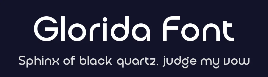 Glorida Font by zeenesia — Sans Serif Font — thumbnail 2