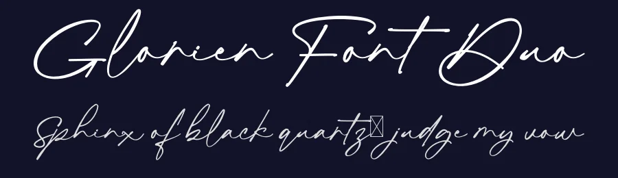Glorien Font Duo by bilson.bay — Sans Serif Font — thumbnail 2