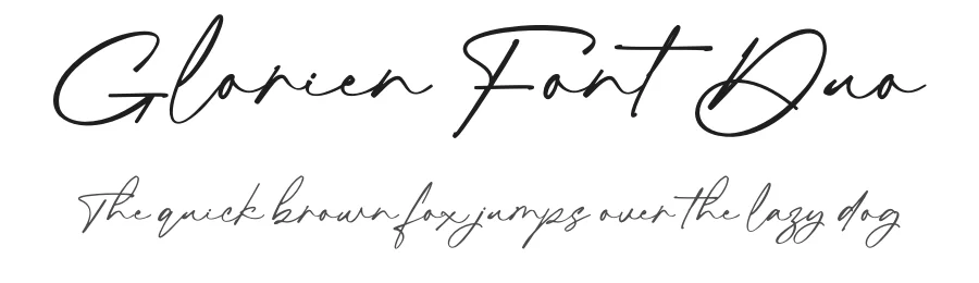 Glorien Font Duo by bilson.bay — Sans Serif Font