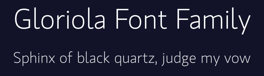 Gloriola Font Family by Suitcase Type Foundry — Decorative Font — thumbnail 2