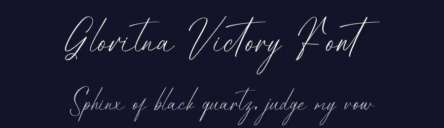 Gloritna Victory Font by letterenastudios — Script Handwritten Font — thumbnail 2
