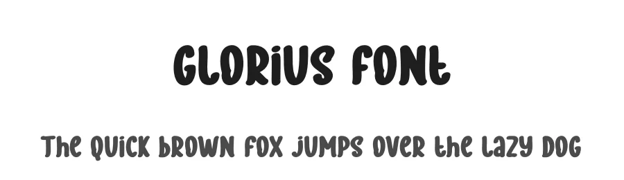 Glorius Font by andikastudio — Display Font