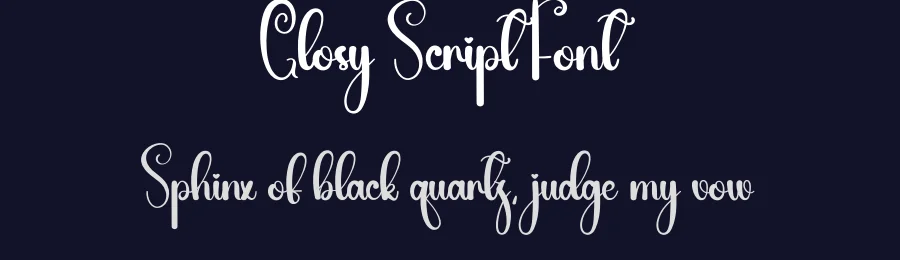 Glosy Script Font by andikastudio — Script Handwritten Font — thumbnail 2