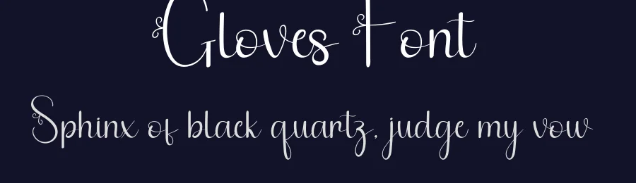 Gloves Font by andikastudio — Script Handwritten Font — thumbnail 2