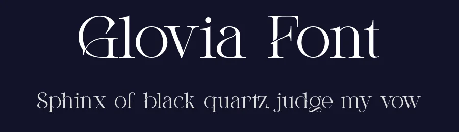 Glovia Font by ErmediaStudio — Serif Font — thumbnail 2