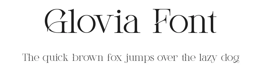 Glovia Font by ErmediaStudio — Serif Font