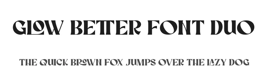 Glow Better Font Duo by ErgibiStudio — Serif Font