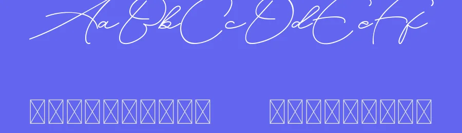 Glow Overload Signature Font by CalligraphyFonts.net — Script Handwritten Font — thumbnail 3