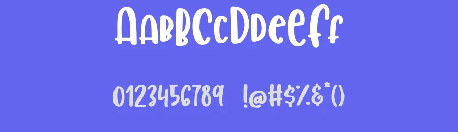 Glowie – Cute Aesthetic Font by roomspace.cl — Display Font — thumbnail 3
