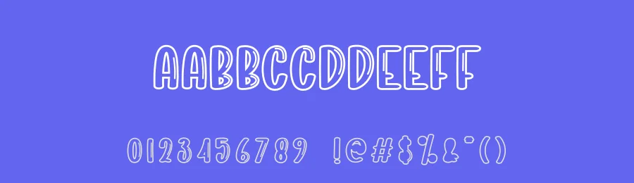 Glowing Bubbles Font by creativeletter — Display Font — thumbnail 3