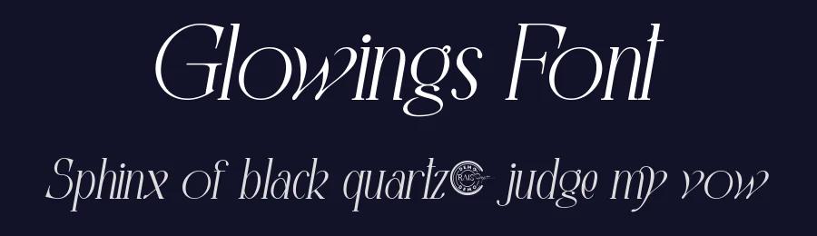 Glowings Font by nihstudio — Display Font — thumbnail 2