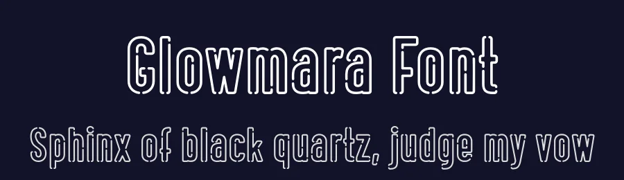 Glowmara Font by PutraCetol Studio — Display Font — thumbnail 2