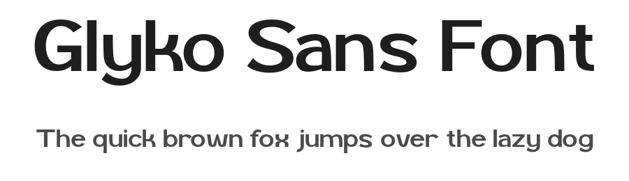 Glyko Sans Font by SURATMI — Decorative Font