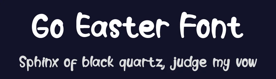 Go Easter Font by ronistudio — Decorative Font — thumbnail 2