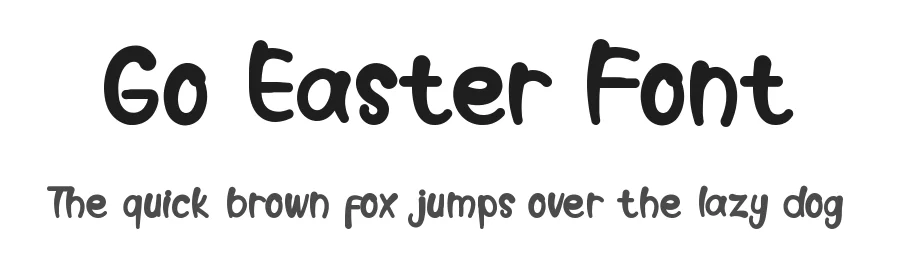 Go Easter Font by ronistudio — Decorative Font