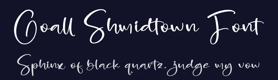 Goall Shmidtown Font by glorytype — Script Handwritten Font — thumbnail 2