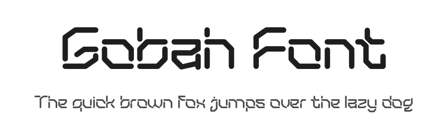 Gobah Font by productype — Decorative Font