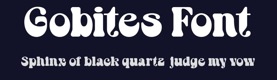 Gobites Font by Fontliner — Display Font — thumbnail 2