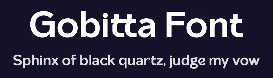 Gobitta Font by BrandSemut — Sans Serif Font — thumbnail 2