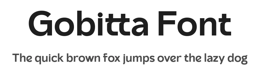 Gobitta Font by BrandSemut — Sans Serif Font