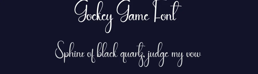 Gockey Game Font by andikastudio — Script Handwritten Font — thumbnail 2