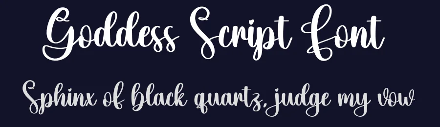Goddess Script Font by creativeletter — Script Handwritten Font — thumbnail 2