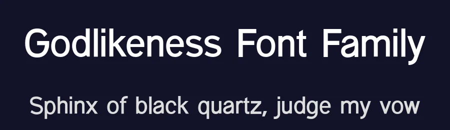 Godlikeness Font Family by UICreative — Decorative Font — thumbnail 2