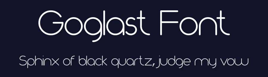 Goglast Font by Nomlimofont — Sans Serif Font — thumbnail 2