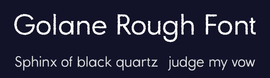Golane Rough Font by craftsupplyco — Display Font — thumbnail 2