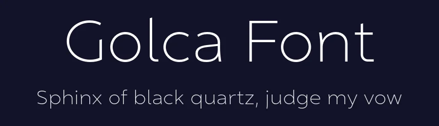 Golca Font by Pepper Type — Sans Serif Font — thumbnail 2