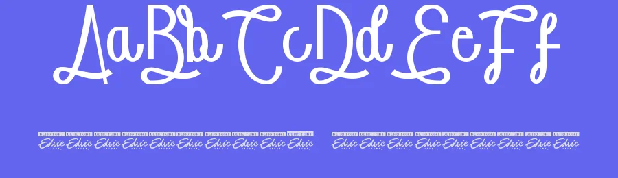 Gold Button Font by edricstudio — Script Handwritten Font — thumbnail 3