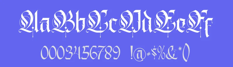 Gold Empire Font by Rockboy Studio — Blackletter Font — thumbnail 3