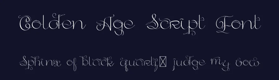 Golden Age Script Font by vp_creative_shop — Script Handwritten Font — thumbnail 2