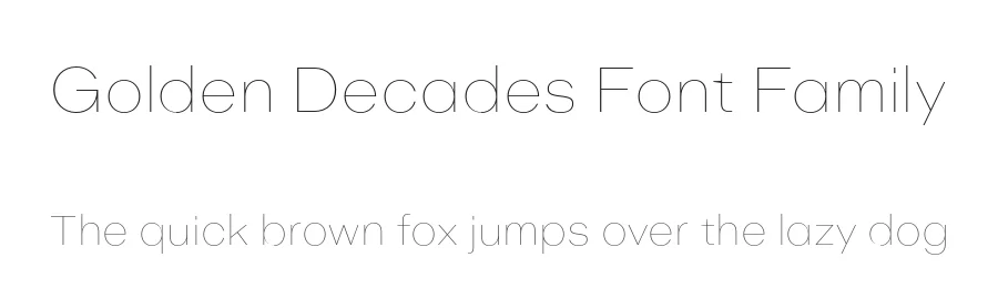 Golden Decades Font Family by Dharma Type — Sans Serif Font