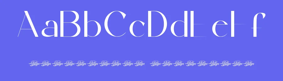 Golden Rainway Font by VinType — Display Font — thumbnail 3