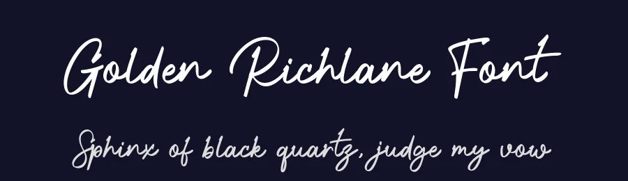 Golden Richlane Font by Essentials Studio — Display Font — thumbnail 2