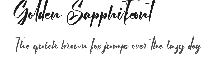 Golden Sapphire Font by noahtype — Script Handwritten Font