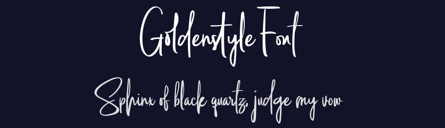 Goldenstyle Font by Vampstudio — Script Handwritten Font — thumbnail 2