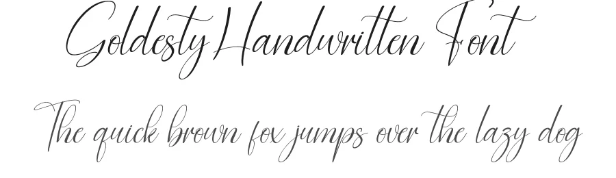 Goldesty Handwritten Font by creativeletter — Script Handwritten Font