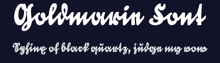 Goldmarie Font by Peter Wiegel — Display Font — thumbnail 2