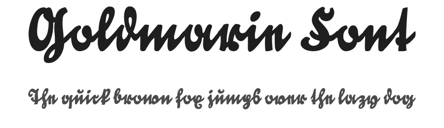 Goldmarie Font by Peter Wiegel — Display Font