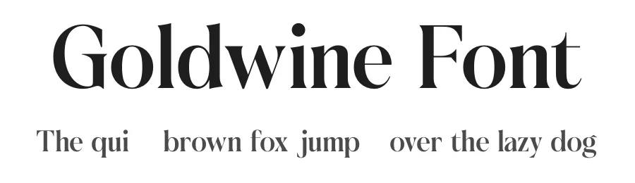 Goldwine Font by Second Son Radiance — Serif Font