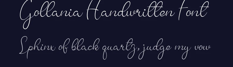 Gollania Handwritten Font by andikastudio — Script Handwritten Font — thumbnail 2