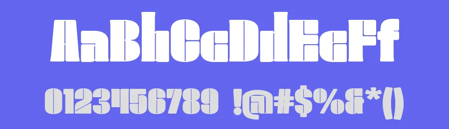 Golvin Six Font by khaiuns — Display Font — thumbnail 3
