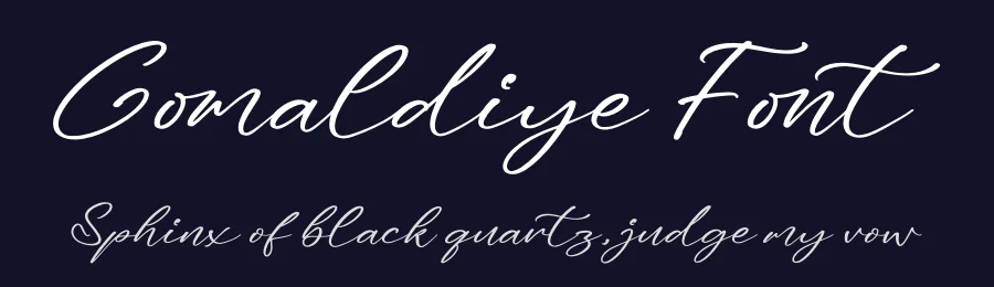 Gomaldiye Font by glorytype — Script Handwritten Font — thumbnail 2