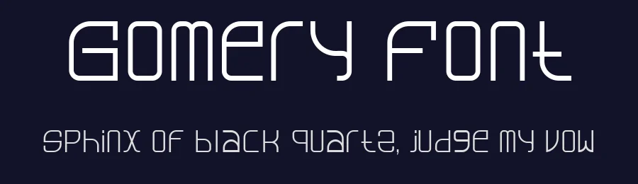 Gomery Font by afkaristudio — Display Font — thumbnail 2