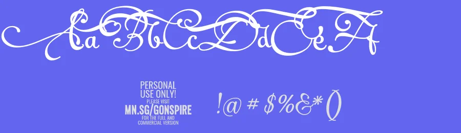 Gonspire Font by Mans Greback — Script Handwritten Font — thumbnail 3
