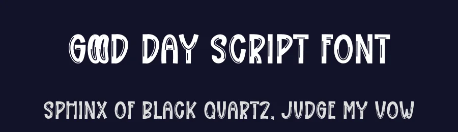 Good Day Script Font by freshtypeink — Display Font — thumbnail 2