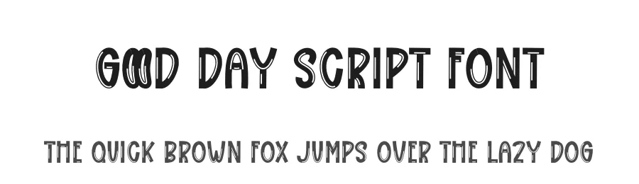 Good Day Script Font by freshtypeink — Display Font